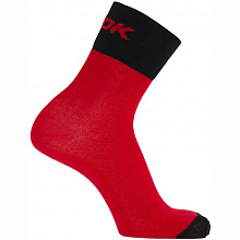 Носки LOOK Socks Solid Wool (black-red)