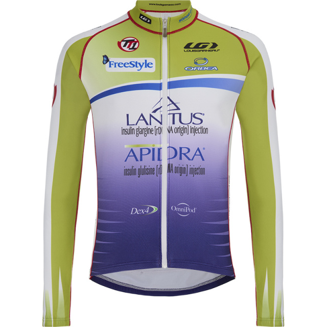 Louis Garneau Team TT1 (green-violet)