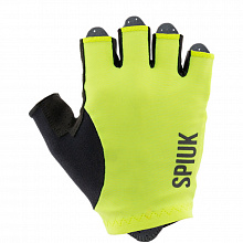 Перчатки летние Spiuk Anatomic Short Glove (yellow fluo)