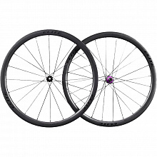 Колеса комплект 28" Elitewheels Marvel G36 Carbon Disck Brake (glossy black)