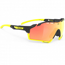 Очки Rudy Project Cutline black matte / multilaser orange