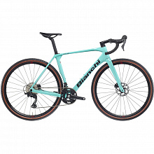 Велосипед гравел Bianchi Impulso Comp Disc GRX 610/820 2x12sp (celeste)