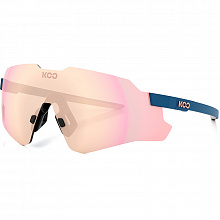 Очки KOO Nebula midnight blue matt / photocromic rose gold mirror