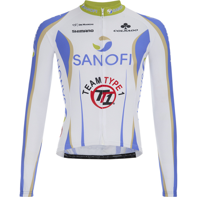 De Marchi Team Sanofi TT1 (white-blue-green)