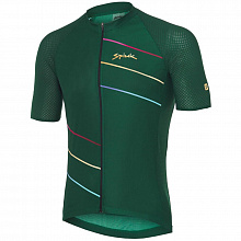 Веломайка короткий рукав Spiuk Top Ten Jersey (verde)