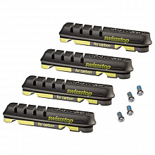 Вкладыш тормозных колодок шоссе SwissStop Race Pro Black Prince (4шт) под карбоновый обод