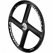 Колесо трек переднее лопастное 28" Corima FR 4 SPOKE HM TUB