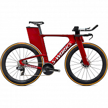 Велосипед шоссе Specialized S-Works Shiv Disc Red eTap AXS Roval CLX 64 (красный)
