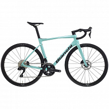 Велосипед шоссе Bianchi Specialissima Comp Ultegra Di2 Disc 12sp (celeste - graphite)
