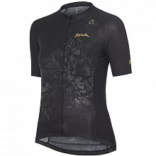 Веломайка короткий рукав Spiuk Women's Top Ten Star Jersey (black)