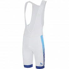 Велотрусы с лямками Nalini Team Novo Nordisk Changing Diabetes (white-blue)