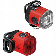 Фонари комплект Lezyne LED Femto USB Pair Red
