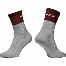 Носки Sidi Bicolor 18см (grey-burgundy)