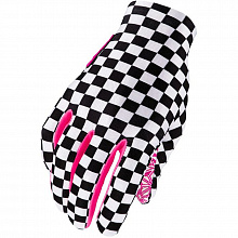 Перчатки летние Supacaz GL-57 SupaG Long Gloves Twisted (checkered)
