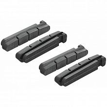 Вкладыш тормозных колодок шоссе Shimano R55C+1 (4шт) под алюминиевый обод