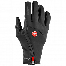Перчатки осенние Castelli Mortirolo (black) (7°-15°C)