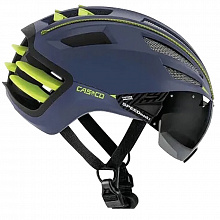 Велокаска Casco Speedairo 2 Blue Neon Yellow