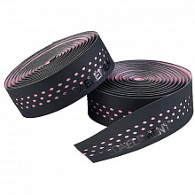 Обмотка руля Deda Presa Double Tape 3мм (black-pink)