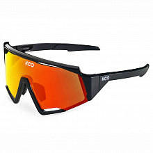 Очки KOO Spectro black / red mirror