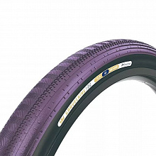 Покрышка 28" гравел Panaracer GravelKing SS TLR кевлар (700х45) purple - black