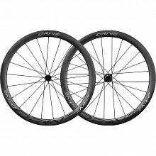 Колеса комплект 28" Elitewheels Drive G42 Carbon Disck Brake (black silver)