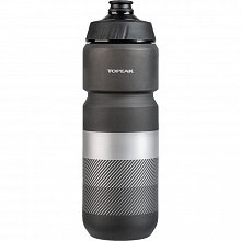 Фляга 750мл Topeak Water Bottle (black-silver)