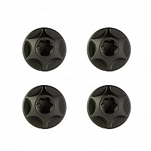 Комплект титановых винтов Silca Titanium Cage Bolts T25 4шт. (black cerakote)