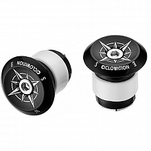 Заглушки в руль Ciclovation Vortex Lock-in Bar End Plugs Compass Neo (Black)