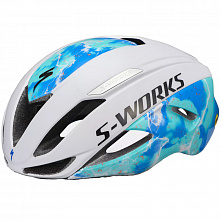 Велокаска Specialized S-Works Evade II With MIPS ANGi Ready (gloss cobalt blue)