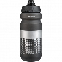 Фляга 650мл Topeak Water Bottle (black-silver)