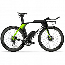Велосипед шоссе Cervelo P5 Disc Dura Ace Di2 DT Swiss ARC 1100 62/80мм (Black Green White)