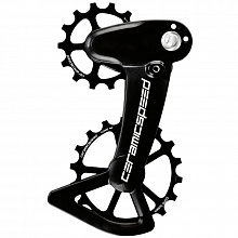 Ролики заднего переключателя с лапкой CeramicSpeed OSPW X Shimano XT/XTR 12s (black)