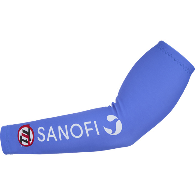 De Marchi Team Sanofi TT1 R. Devo Arm Warmers (blue)