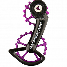 Ролики заднего переключателя с лапкой CeramicSpeed OSPW Sram Red/Force AXS Coated (purple)