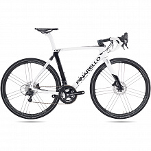 Велосипед гравел Pinarello Gan GR-S Disk Ultegra Aksium DB (156 white) / 2019