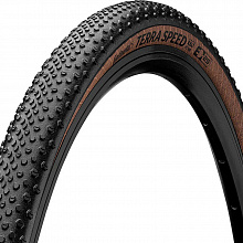 Покрышка 28" гравел Continental Terra Speed ProTection кевлар (700x45) transparent