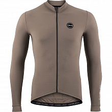 Веломайка длинный рукав Nalini New Soft Wrap LS Jersey J1 (brown) (8° - 18°C)