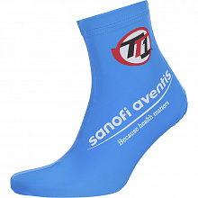 Бахилы обтекатели De Marchi Team Sanofi Aventis TT1 Shoe Covers (blue)