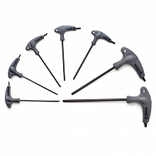 Набор ключей Pedros Pro T/L Handle Torx Set  - 7 шт. T7/T10/T15/T20/T25/T30/T40