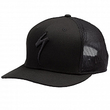 Бейсболка Specialized New Era S-Logo Trucker Hat (black)