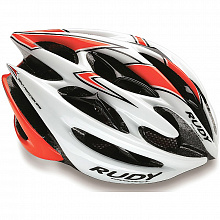Велокаска Rudy Project Sterling MTB (white-red fluo shiny)