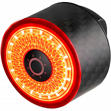 Фонарь задний Gaciron Loop-100 Carbon Smart Brake Taillight (black)