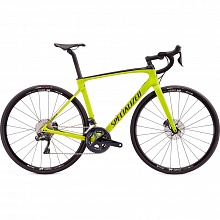 Велосипед шоссе Specialized Roubaix Comp Ultegra Di2 DT Swiss R470 Disc (желтый-черный)