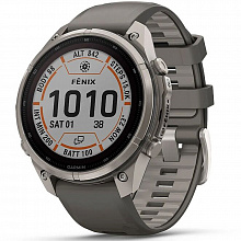 Часы мультиспорт Garmin Fenix 9 Pro 47мм Solar Titanium (010-04338-01)