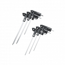 Набор ключей Г-образных шестигранных TOPEAK T-Handle DuoHex Wrench