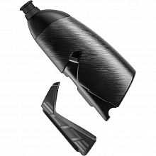 Фляга с флягодержателем Elite Crono CX Carbon (black)