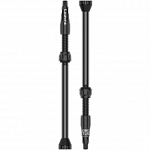 Ниппель для бескамерной резины Lezyne CNC TLR Valve 2шт. 80мм (black)