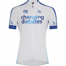 Веломайка короткий рукав Nalini Team Novo Nordisk Changing Diabetes (white-blue)