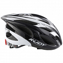 Велокаска Rudy Project Zumax (black-white shiny)