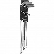 Набор шестигранников Pedros L-Hex Wrench Set - 9 шт.1.5/2/2.5/3/4/5/6/8/10мм
